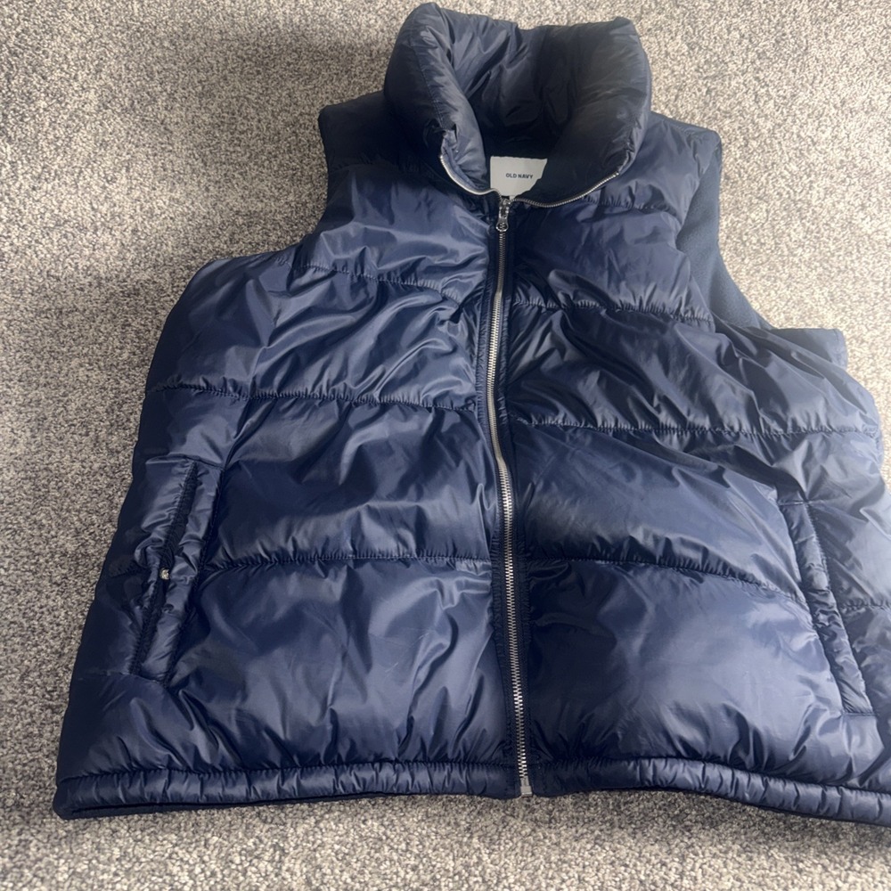 Old Nay‎ Women's Puffer Vest Blue Size XL